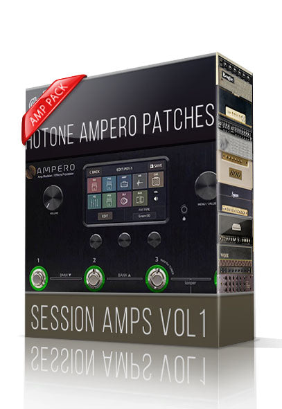 Session Amps vol1 Amp Pack for Hotone Ampero