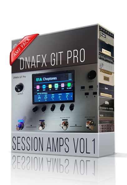Session Amps vol1 Amp Pack for DNAfx GiT Pro