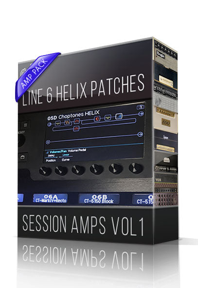 Session Amps vol1 Amp Pack for Line 6 Helix