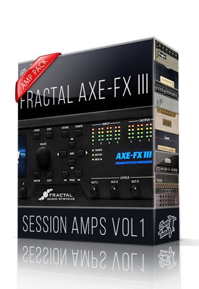 Session Amps vol1 Amp Pack for AXE-FX III