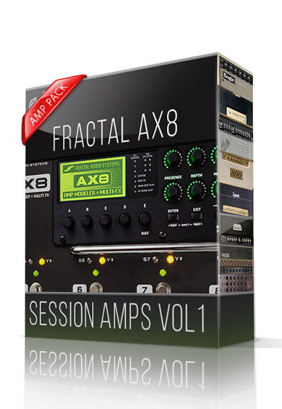Session Amps vol1 Amp Pack for AX8