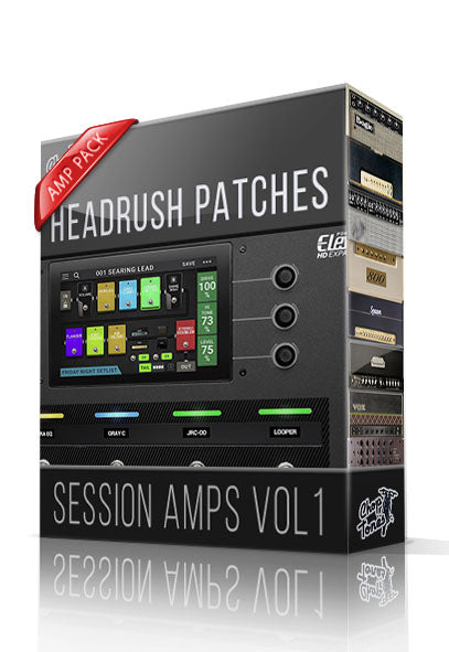 Session Amps vol1 Amp Pack for Headrush
