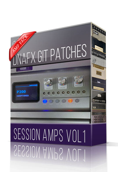 Session Amps vol1 Amp Pack for DNAfx GiT