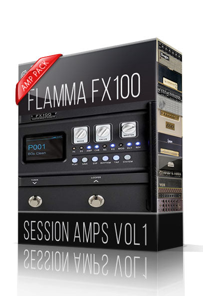 Session Amps vol1 Amp Pack for FX100