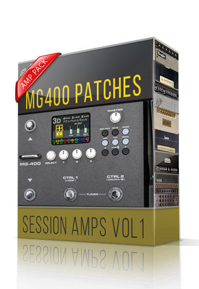 Session Amps vol1 Amp Pack for MG-400