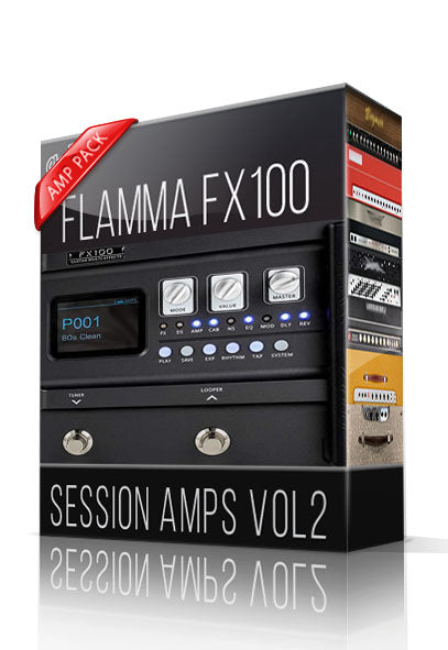 Session Amps vol2 Amp Pack for FX100