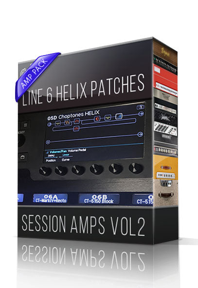Session Amps vol2 Amp Pack for Line 6 Helix