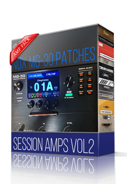 Session Amps vol2 Amp Pack for MG-30
