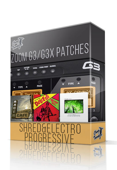 Shred & Electro Progressive for G3 / G3X (Gianni Rojatti Signature Pack) - ChopTones