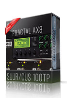 Suur/Cus 100TP Amp Pack for AX8 - ChopTones