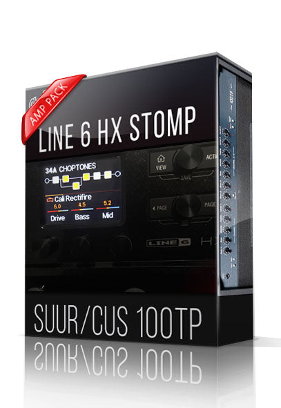 Suur/Cus 100TP Amp Pack for HX Stomp
