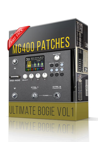 Ultimate Bogie vol1 Amp Pack for MG-400