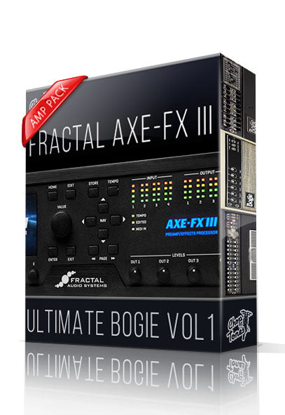 Ultimate Bogie vol1 Amp Pack for AXE-FX III