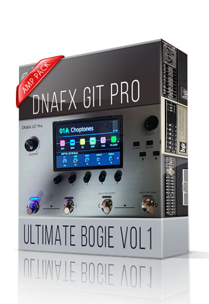 Ultimate Bogie vol1 Amp Pack for DNAfx GiT Pro