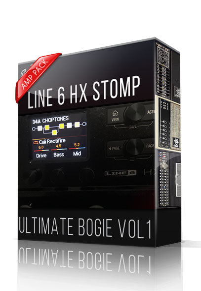 Ultimate Bogie vol1 Amp Pack for HX Stomp