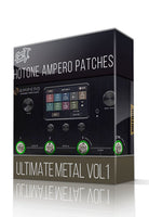 Ultimate Metal vol1 Amp Pack for Hotone Ampero