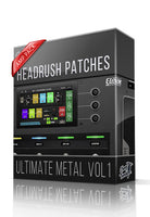 Ultimate Metal vol1 Amp Pack for Headrush
