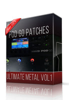 Ultimate Metal vol1 Amp Pack for POD Go