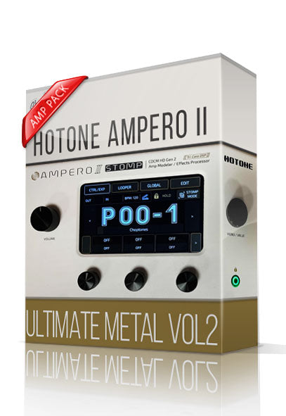 Ultimate Metal vol2 Amp Pack for Ampero II