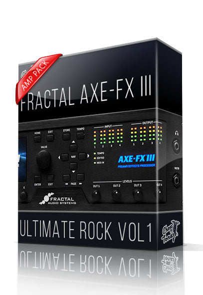 Ultimate Rock vol1 Amp Pack for AXE-FX III