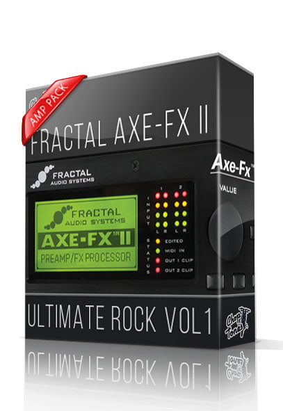 Ultimate Rock vol1 Amp Pack for AXE-FX II