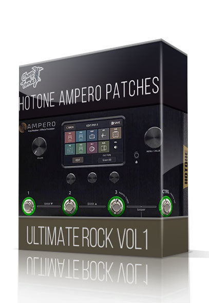 Ultimate Rock vol1 Amp Pack for Hotone Ampero