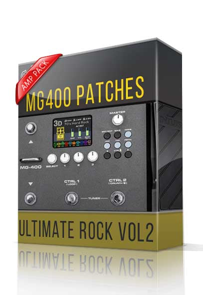 Ultimate Rock vol2 Amp Pack for MG-400
