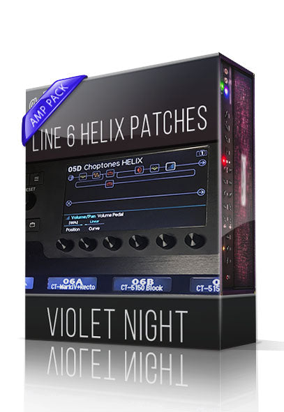 Violet Night Amp Pack for Line 6 Helix
