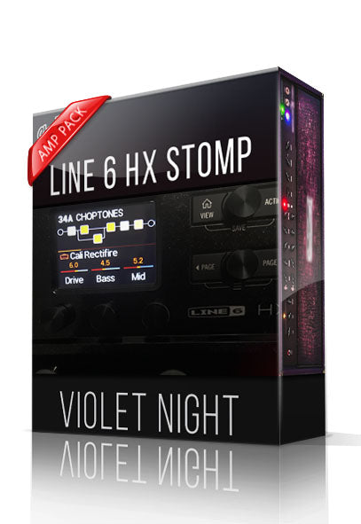 Violet Night Amp Pack for HX Stomp
