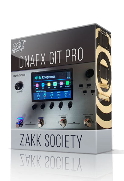 Zakk Society for DNAfx GiT Pro